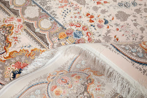 Zennova Carpet : BAGHJAN Color CREAM : Classic Machine Made - Zennova Carpet