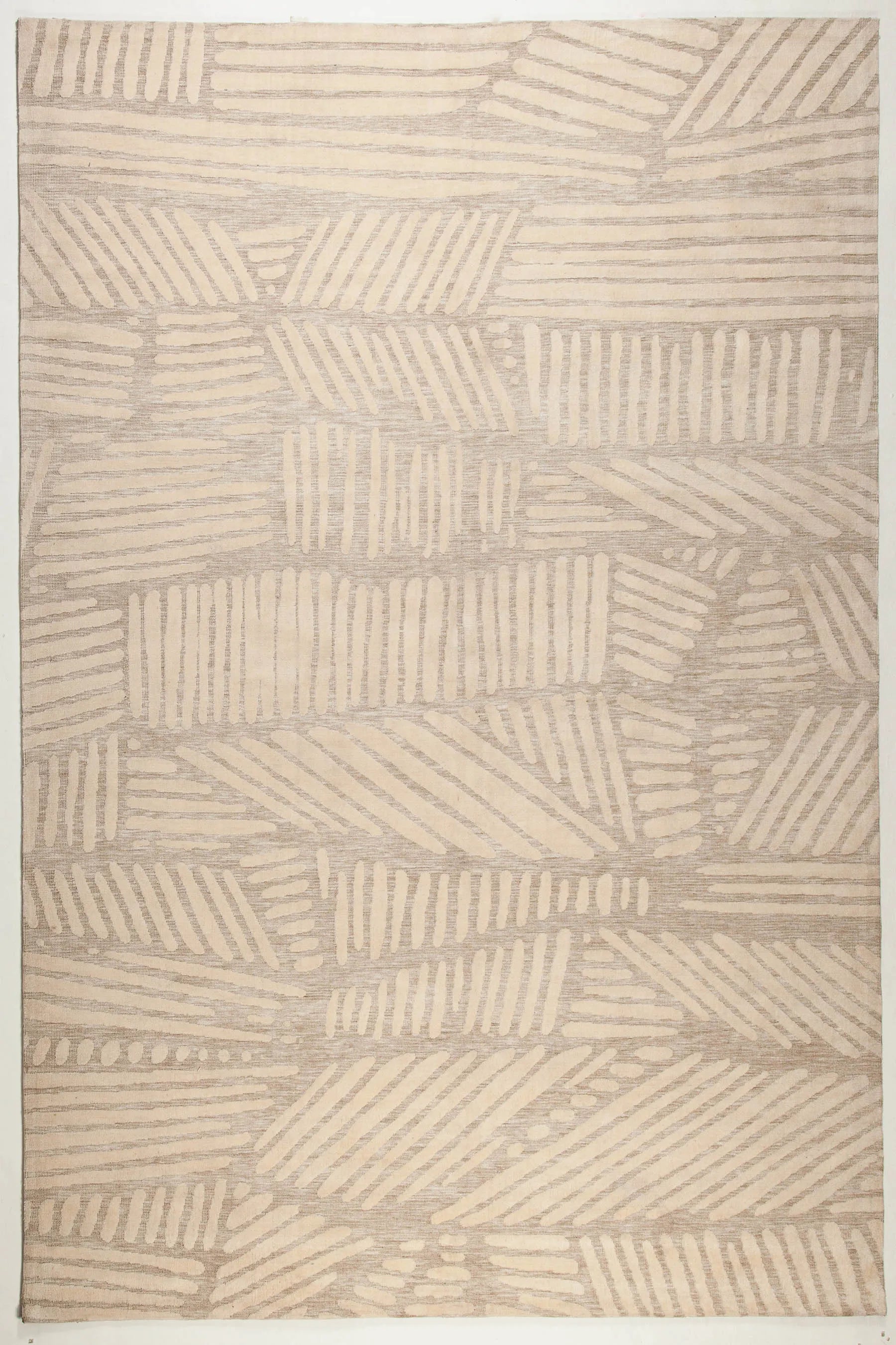 Zennova Carpet : DH-21-03013A Color IVORY : Modern Hand Tufted - Zennova Carpet