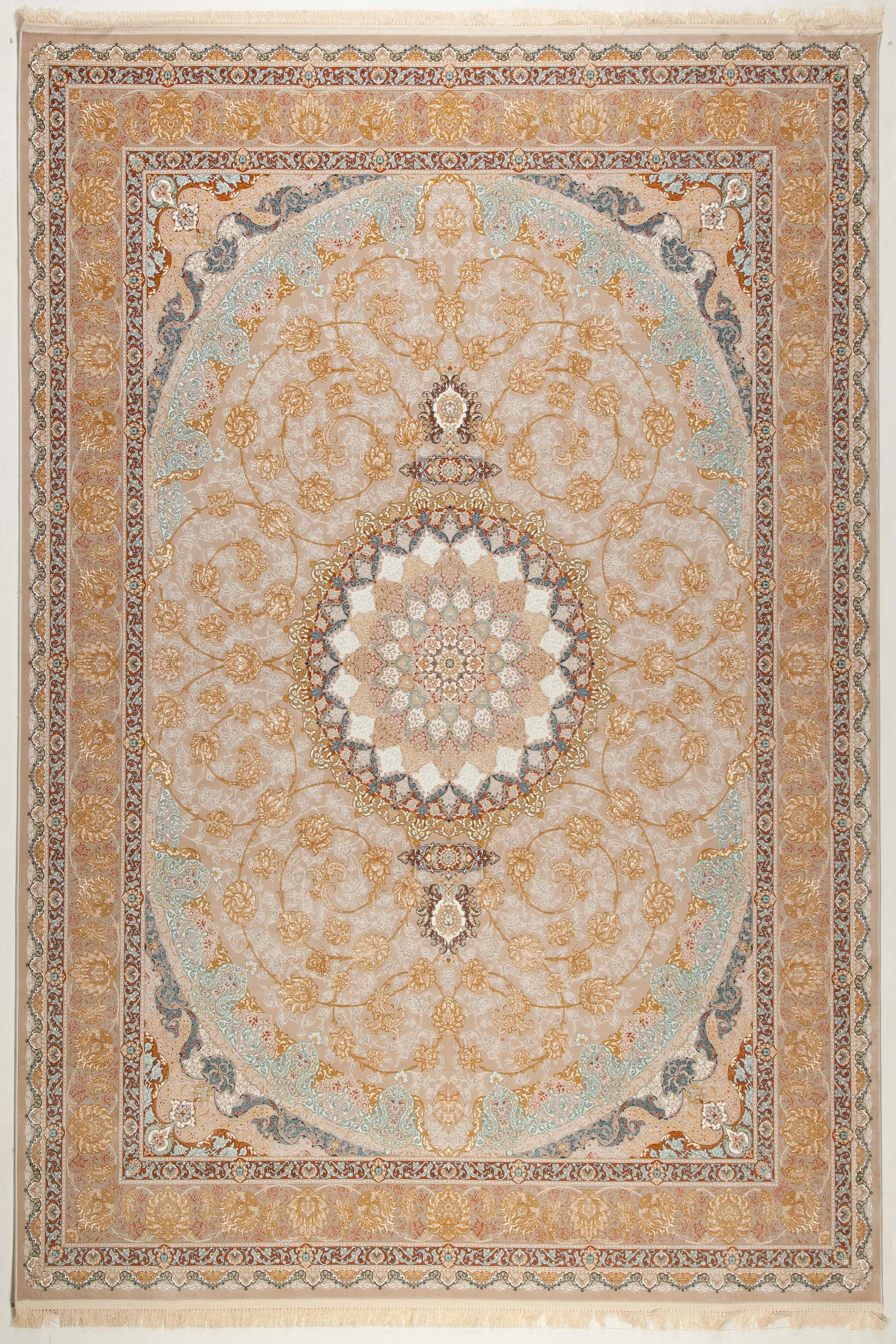 Zennova Carpet : G129 Color CREAM : Classic Machine Made - Zennova Carpet