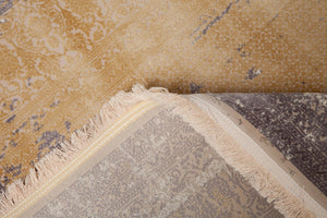 Zennova Carpet : C056401 Color CREAM : Modern Machine Made - Zennova Carpet