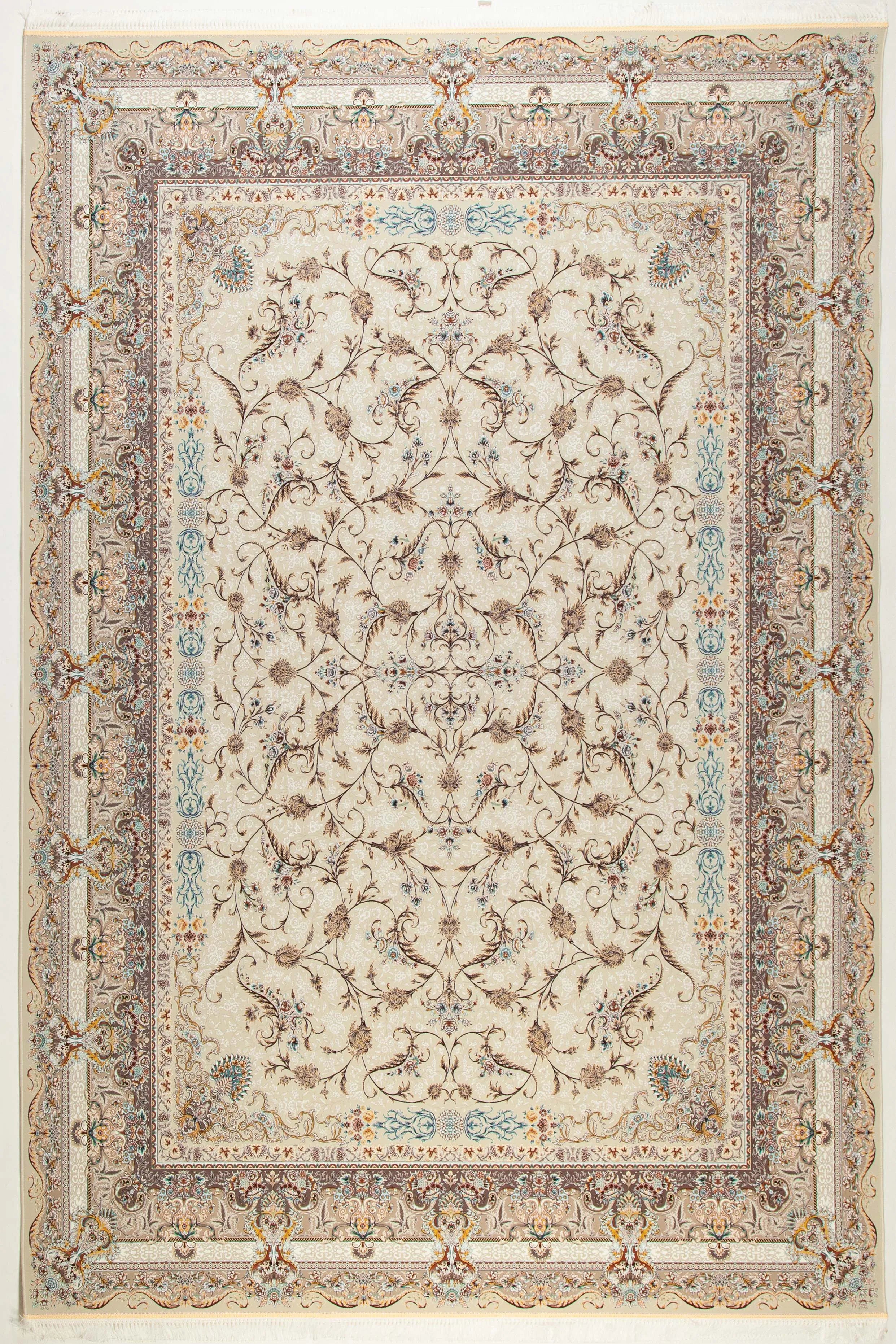 Zennova Carpet : G244 Color Cream : Classic Machine Made - Zennova Carpet