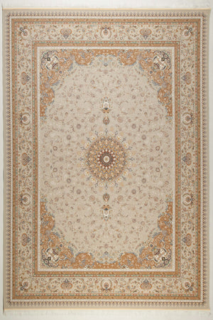 Zennova Carpet : G271 Color Cream : Classic Machine Made - Zennova Carpet