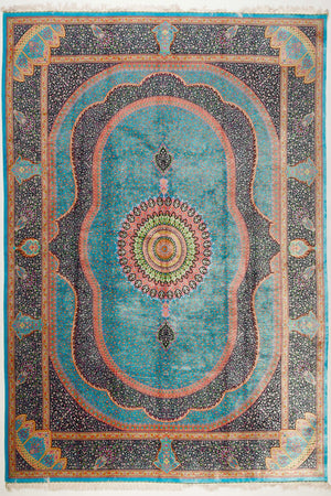 Zennova Carpet : 23-11142 Color UN : Silk Hand Made - Zennova Carpet