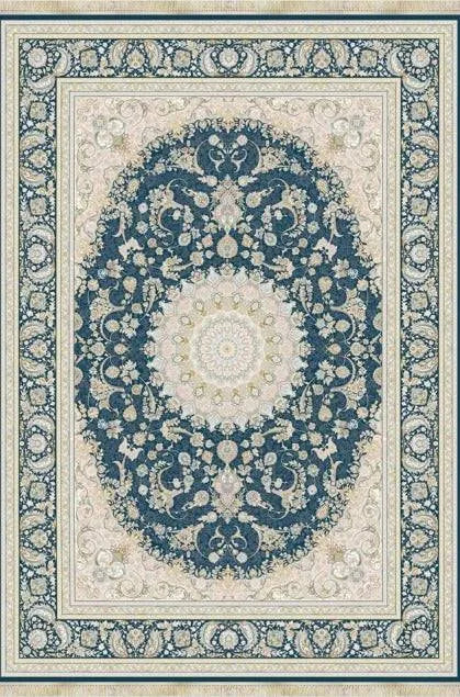 Zennova Carpet : G143 Color Blue : Classic Machine Made - Zennova Carpet