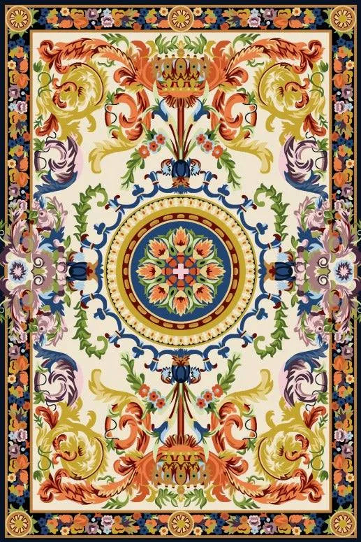 Zennova Carpet : They Garden : Classic Hand Tufted - Zennova Carpet