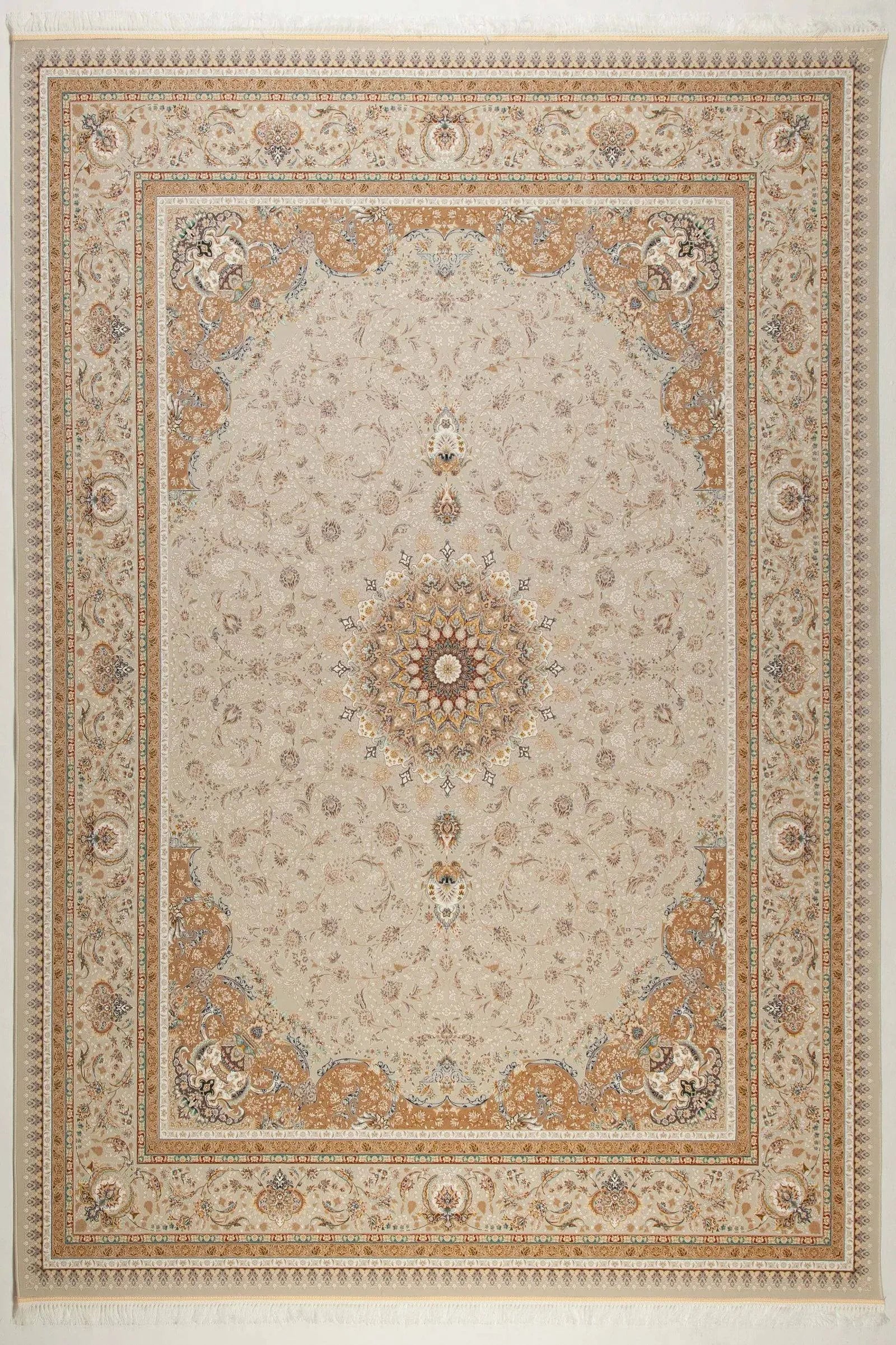 Zennova Carpet : G271 Color Cream : Classic Machine Made - Zennova Carpet